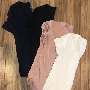 Target v neck / crew tee’s